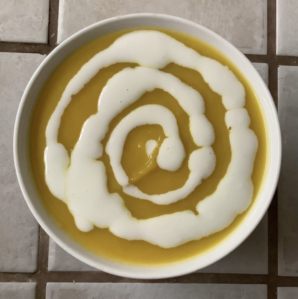 Gluten free pumpkin soup