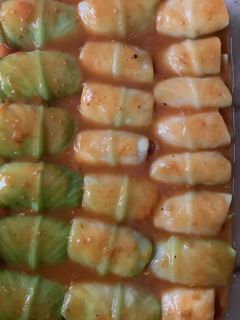Gluten free cabbage rolls 